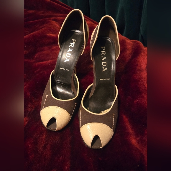 Prada Pin Up Heels - Picture 1 of 6